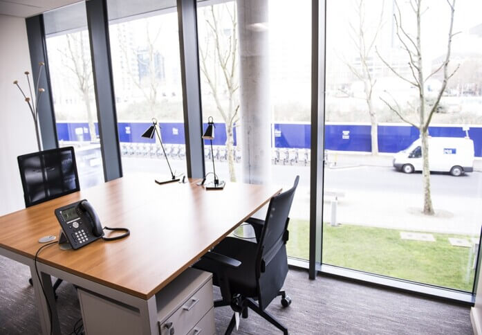 Dedicated workspace in Indescon Square, CEC Group Ltd, Canary Wharf