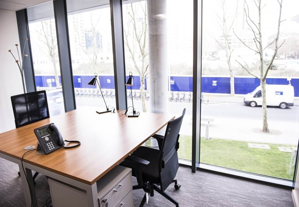 Dedicated workspace in Indescon Square, CEC Group Ltd, Canary Wharf