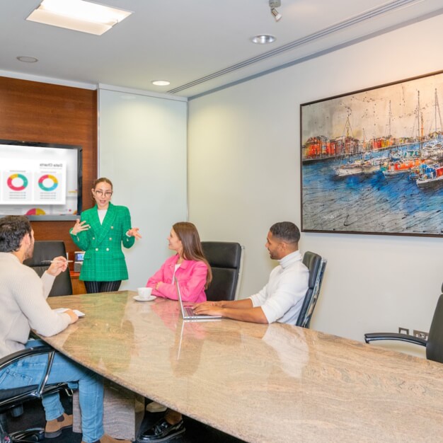 Meeting rooms at Bank Street, Serv Corp in Canary Wharf