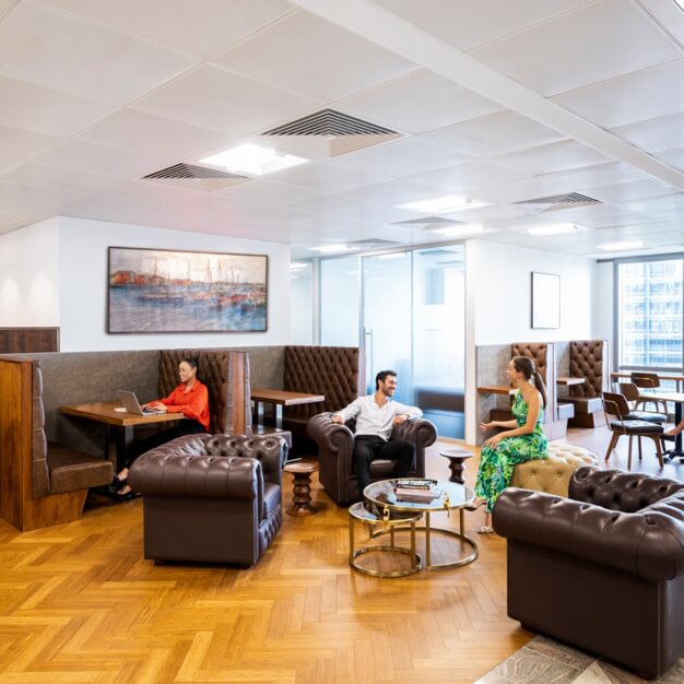 The Breakout area - Bank Street, Serv Corp (Canary Wharf)