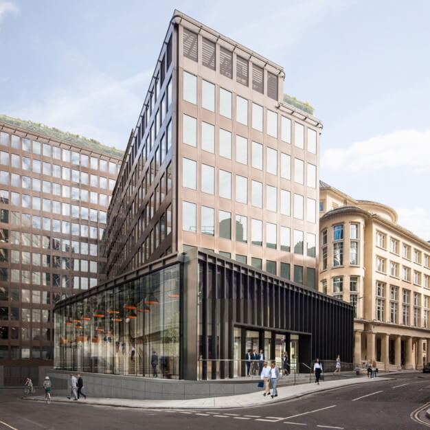 Building outside at Bush Lane, Ocubis, Cannon Street