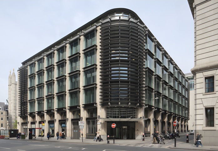 Building outside at Cannon Street, Co Work Space LLP, Cannon Street