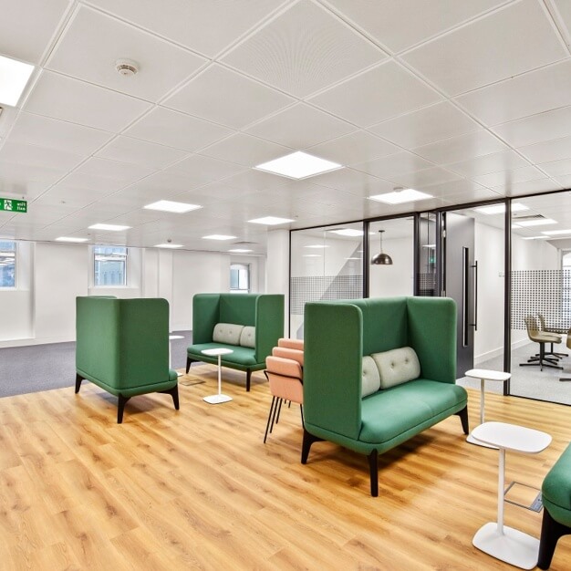 Client breakout area in Cannon Street, London - Kitt Technology Limited