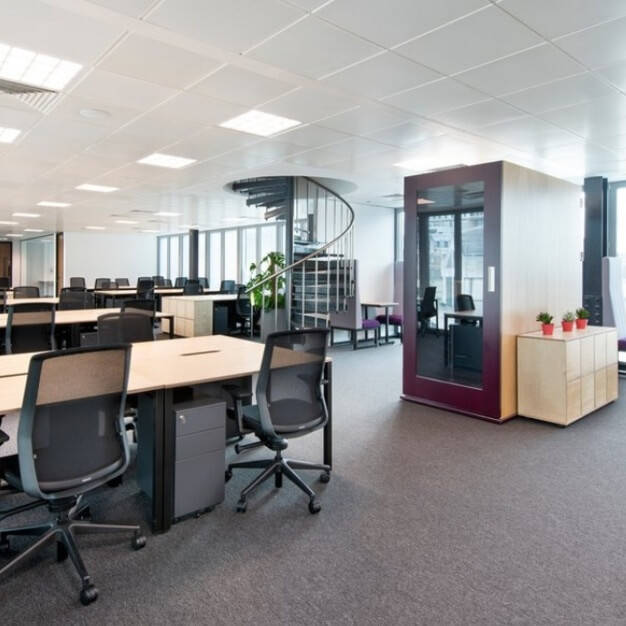 Private workspace, Upper Thames Street, Unity Flexible Office Space in Cannon Street