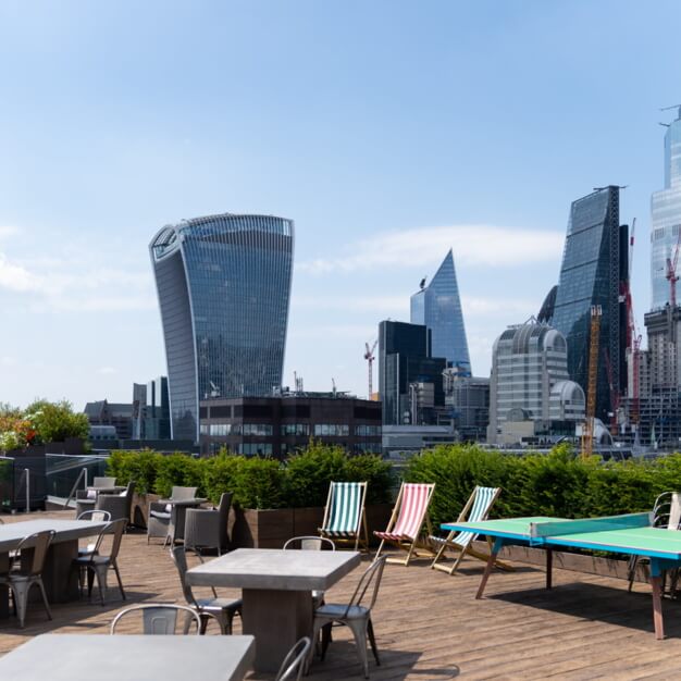 Roof terrace - Bush Lane, Ocubis in Cannon Street