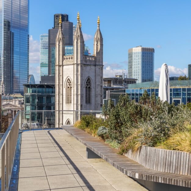 Roof terrace - Cannon Street, Romulus Shortlands Limited in Cannon Street