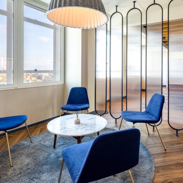A breakout area in Cavendish Square - London, Landmark Space