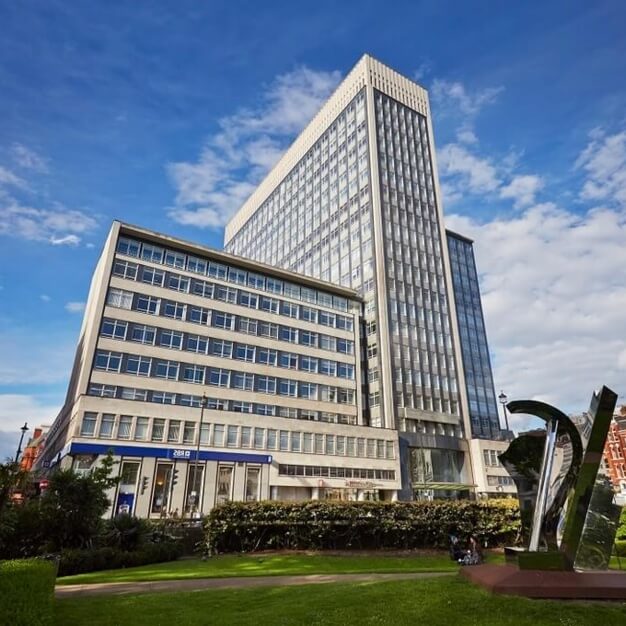 The building at Cavendish Square, Landmark Space, Cavendish Square