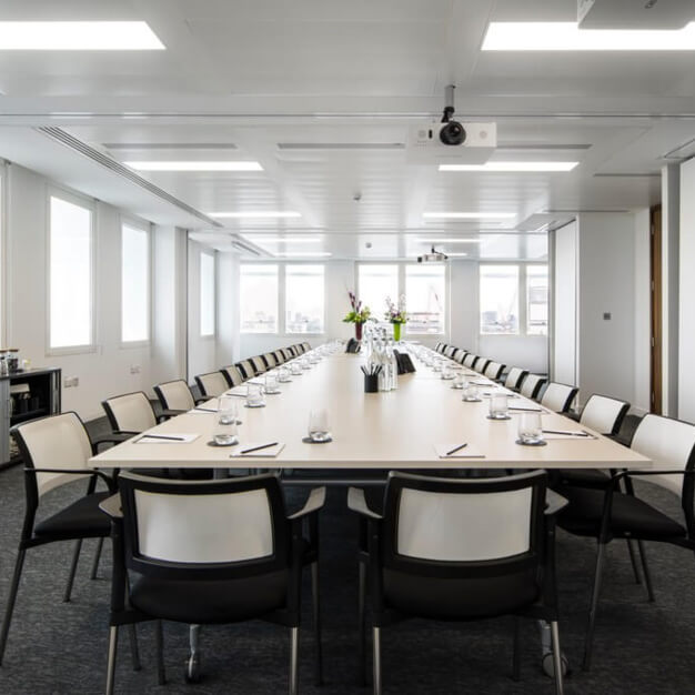 The meeting room at Cavendish Square, Landmark Space in Cavendish Square