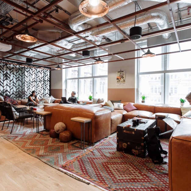 A breakout area in Holborn, WeWork, Chancery Lane