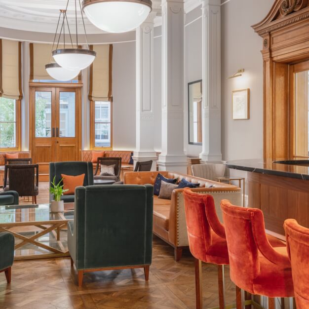 A breakout space at Southampton Buildings, Argyll in Chancery Lane