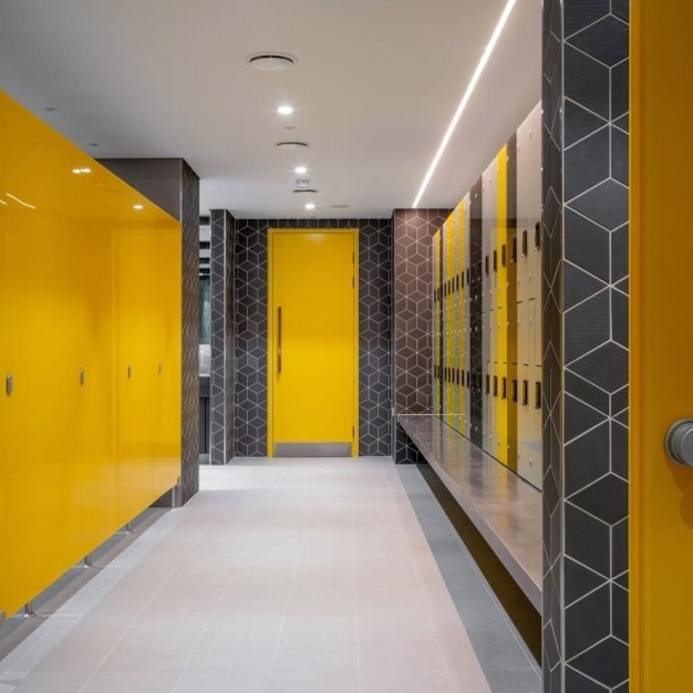 Bathroom facility at Holborn Viaduct, Hermit Offices Limited (Frameworks) (Chancery Lane)