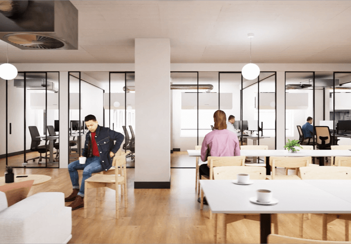 Breakout area at Gray's Inn Road, InfinitSpace in Chancery Lane