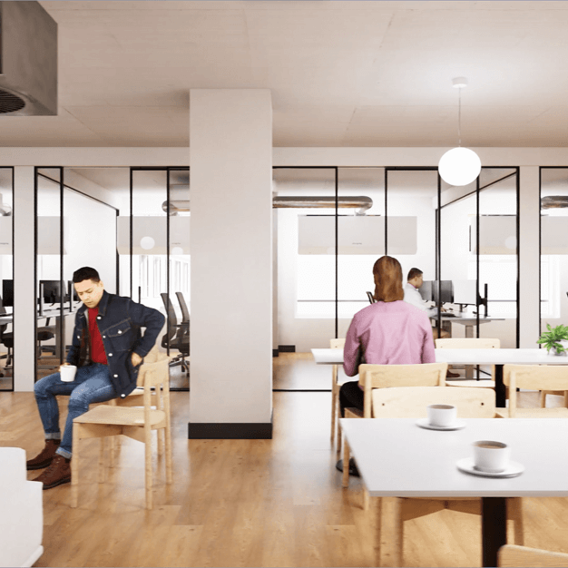 Breakout area at Gray's Inn Road, InfinitSpace in Chancery Lane