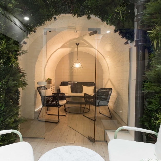 Breakout area at John Street, The Boutique Workplace Company in Chancery Lane