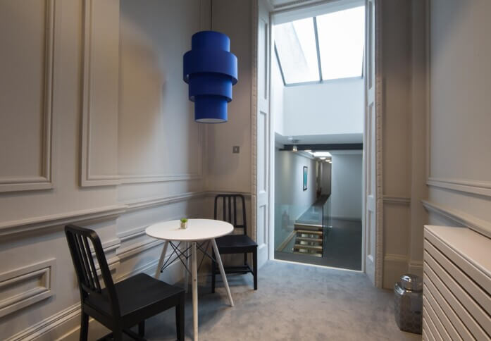 Breakout space in John Street, The Boutique Workplace Company (Chancery Lane)