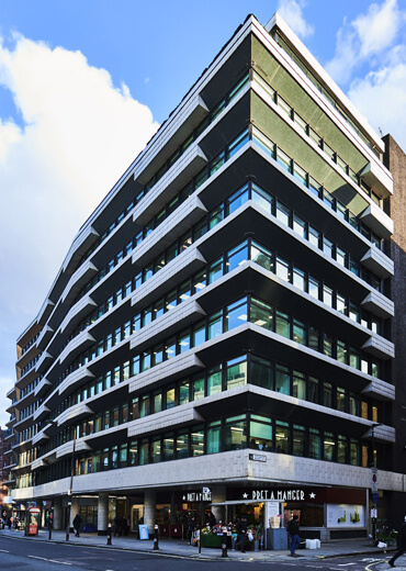 Building external for High Holborn, Beaumont Business Centres, Chancery Lane