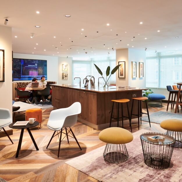 Client Breakout space - High Holborn, Beaumont Business Centres in Chancery Lane