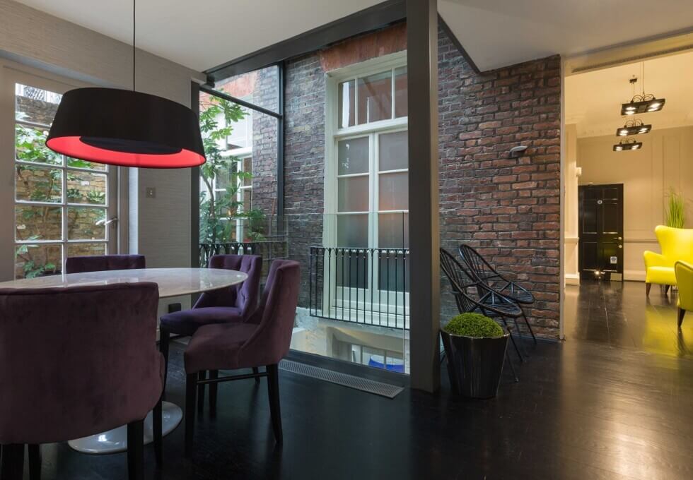 Client Breakout space - John Street, The Boutique Workplace Company in Chancery Lane