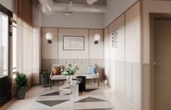Foyer area at Gough Square, Kitt Technology Limited in Chancery Lane