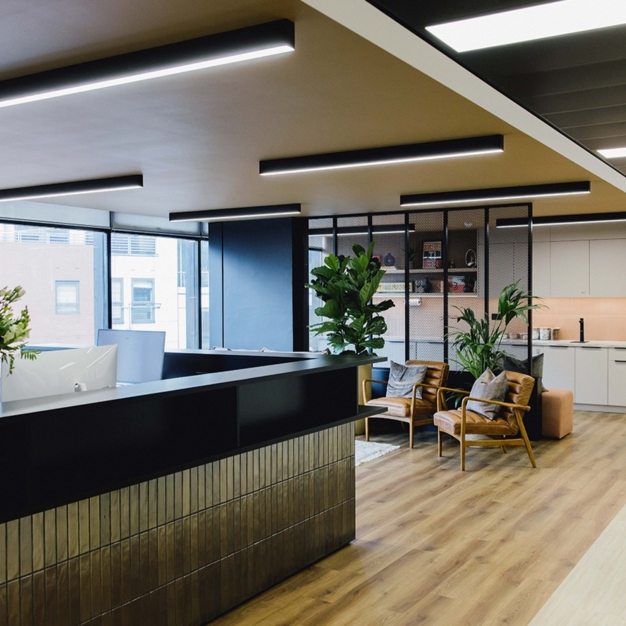 Reception area at High Holborn, Orega in Chancery Lane