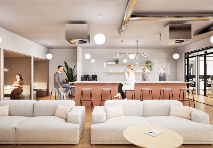 The Breakout area - Gray's Inn Road, InfinitSpace (Chancery Lane)