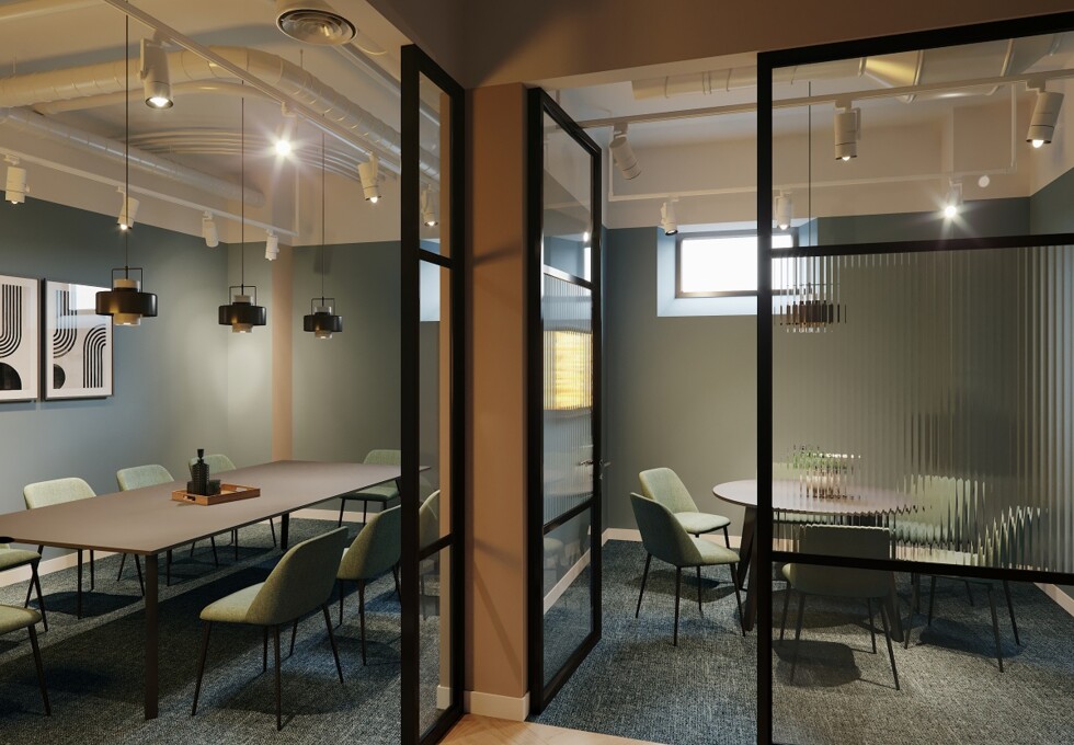 The meeting room at Gough Square, Kitt Technology Limited in Chancery Lane