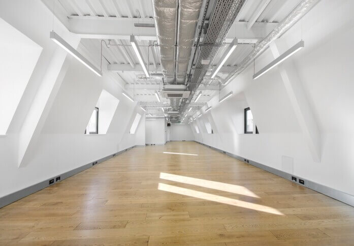 Unfurnished workspace, Verulam Street, Workspace Group Plc, Chancery Lane