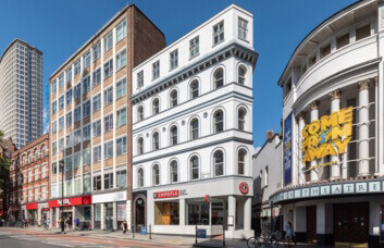 Building outside at Charing Cross Road, BA Partnership (London) Ltd, Charing Cross Road