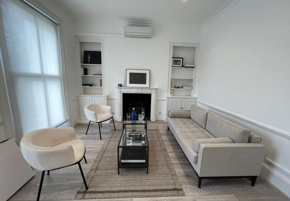 A breakout area in King’s Road, Nammu Workplace Ltd, Chelsea