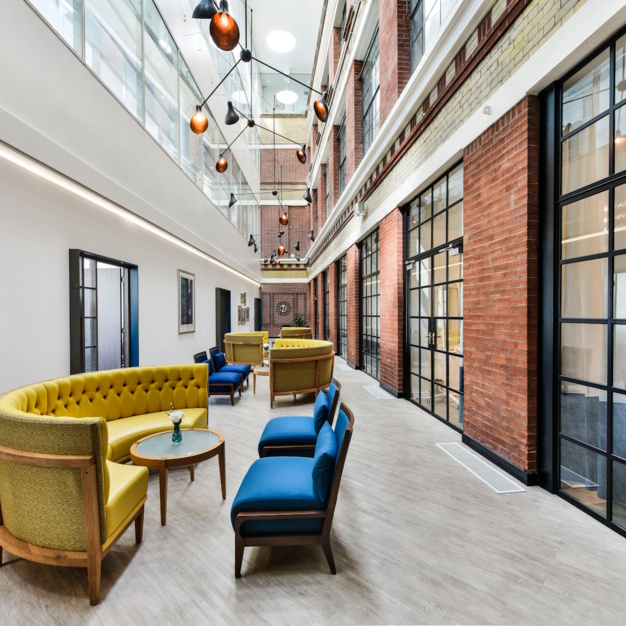 Atrium area at Fulham Road, Argyll, in Chelsea