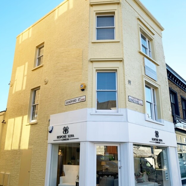Building outside at King's Road, Nammu Workplace Ltd, Chelsea
