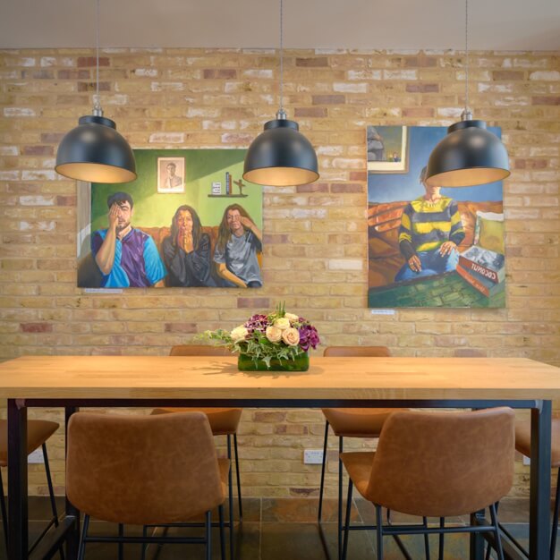 Client Breakout space - Lots Road, Worlds End Studios Ltd in Chelsea Harbour