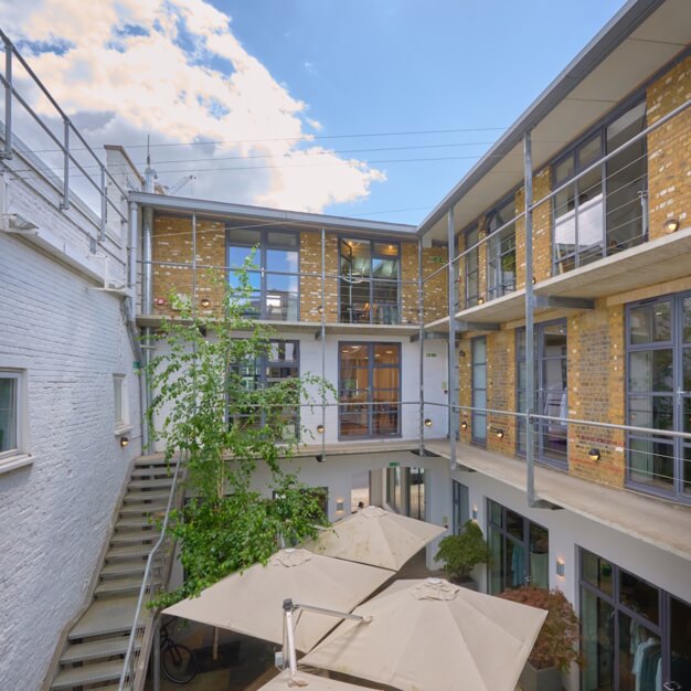 Outdoor space at Lots Road, Worlds End Studios Ltd (Chelsea Harbour)