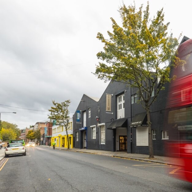 The building at Lots Road, Access Storage, Chelsea