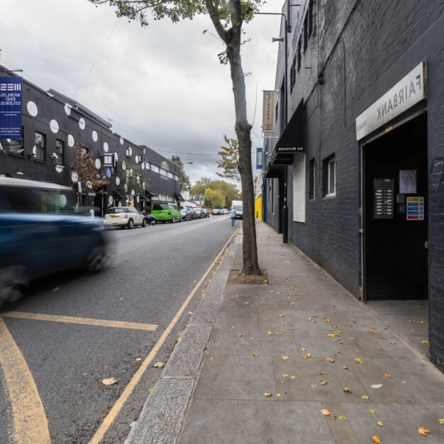 The building at Lots Road, Access Storage in Chelsea