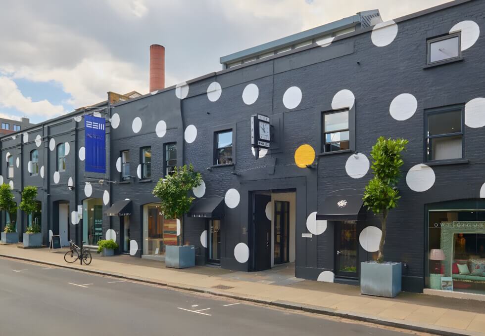 The building at Lots Road, Worlds End Studios Ltd, Chelsea Harbour