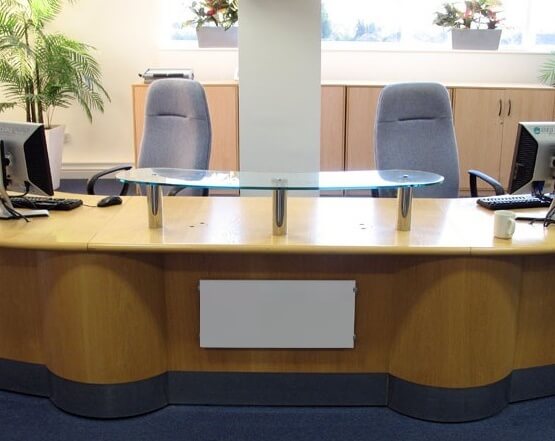 Reception in Cox Lane, Chessington Business Centre, Chessington