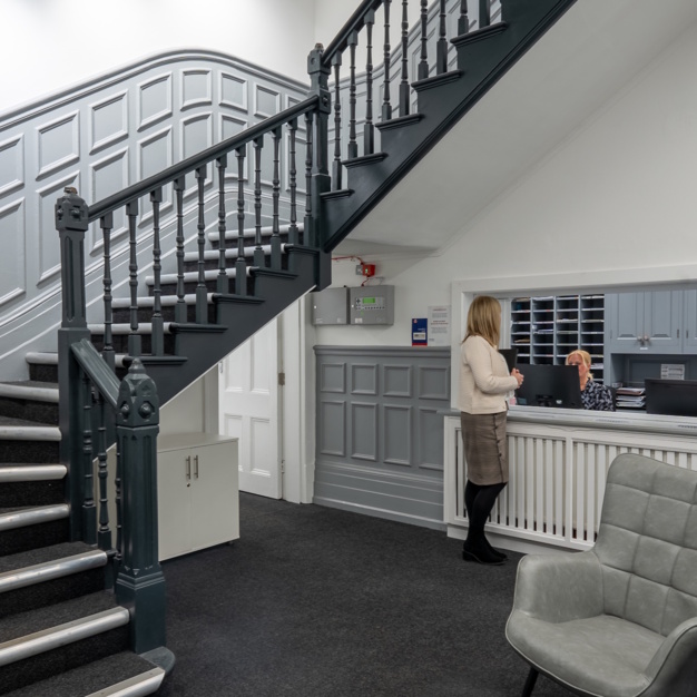 Reception area at Bromley Lane, Airivo Ltd in Chislehurst