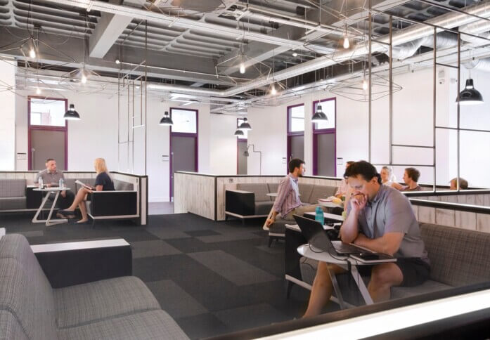 Breakout space in Power Road, Workspace Group Plc (Chiswick)