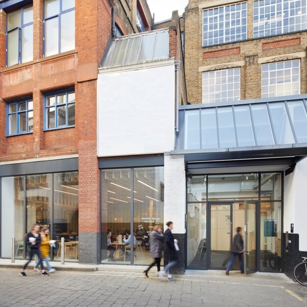 Building outside at Barley Mow Passage, Workspace Group Plc, Chiswick