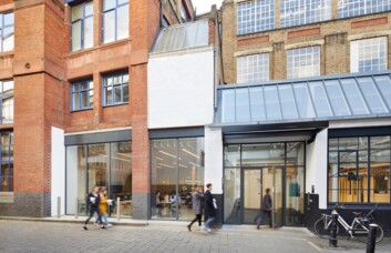 Building outside at Barley Mow Passage, Workspace Group Plc, Chiswick