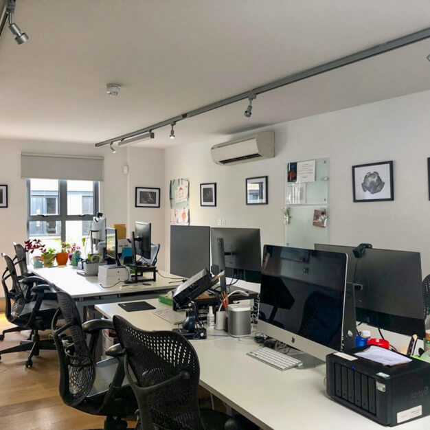 Dedicated workspace in Turnham Green Terrace Mews, AxVP Ltd, Chiswick