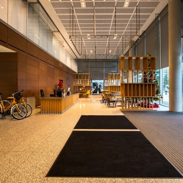 Reception at Chiswick High Road, F W White City Ltd in Chiswick
