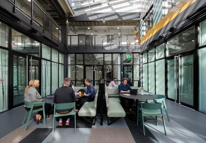 The Breakout area - Power Road, Workspace Group Plc (Chiswick)