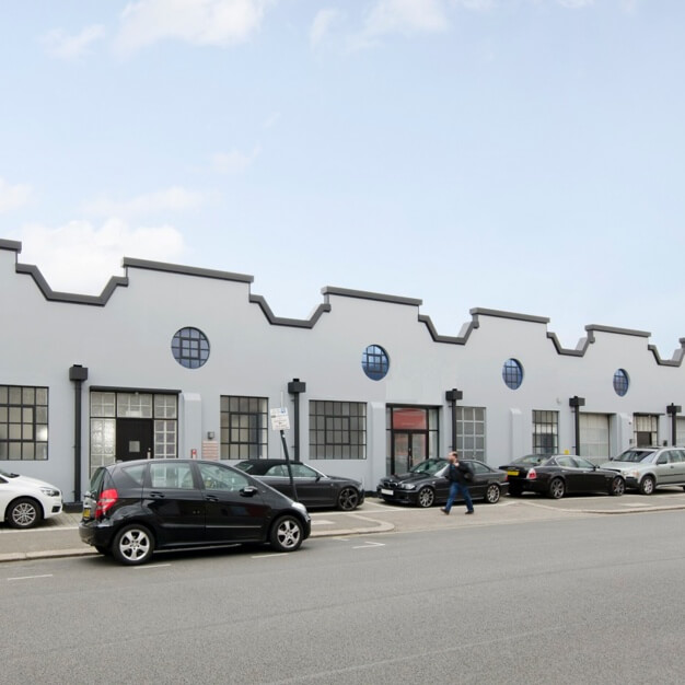 The building at Power Road, Workspace Group Plc, Chiswick
