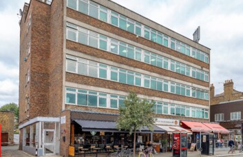 The building at Turnham Green Terrace, Airivo Ltd in Chiswick