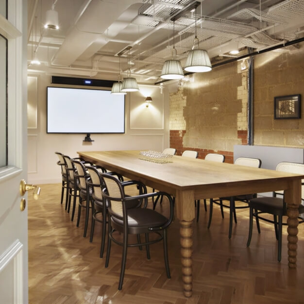 Boardroom at St John's Road, X and Why Ltd in Clapham