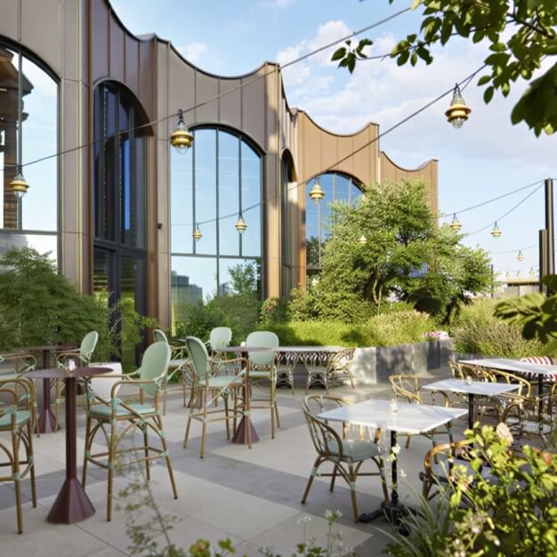 Roof terrace - St John's Road, X and Why Ltd in Clapham