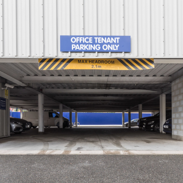 The parking at Acre Lane, Access Storage in Clapham
